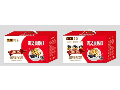 黑芝麻核桃复合蛋白饮品