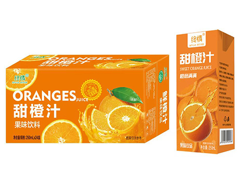 终情甜橙汁果味饮料