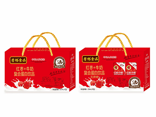 红枣+牛奶复合蛋白饮品礼盒