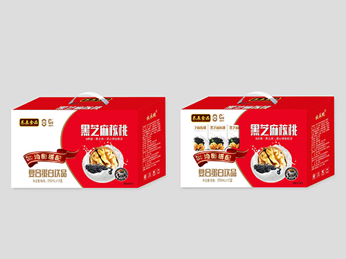 黑芝麻核桃复合蛋白饮品礼盒