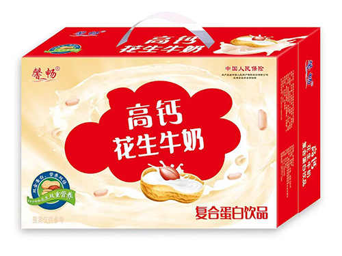 高钙花生牛奶复合蛋白饮品礼盒